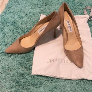 NEW Jimmy Choo suede pumps